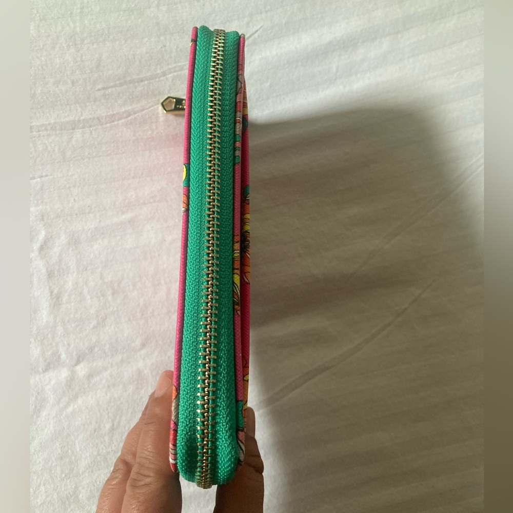 Trina Turk Pink Zip Wallet - Picture 11 of 15
